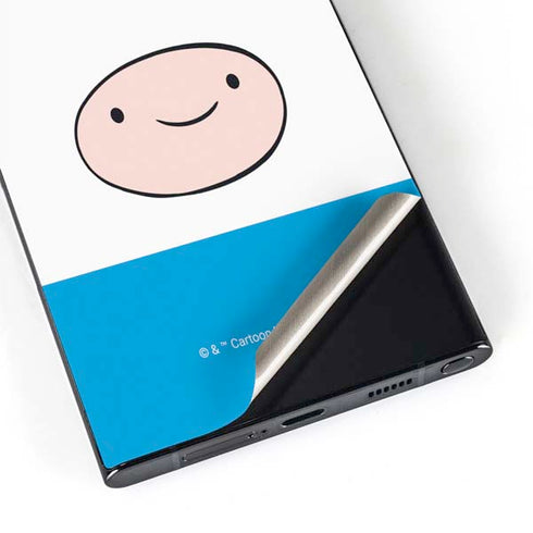 Adult Swim Adventure Time Finn Mertens Galaxy S25 Ultra Skin